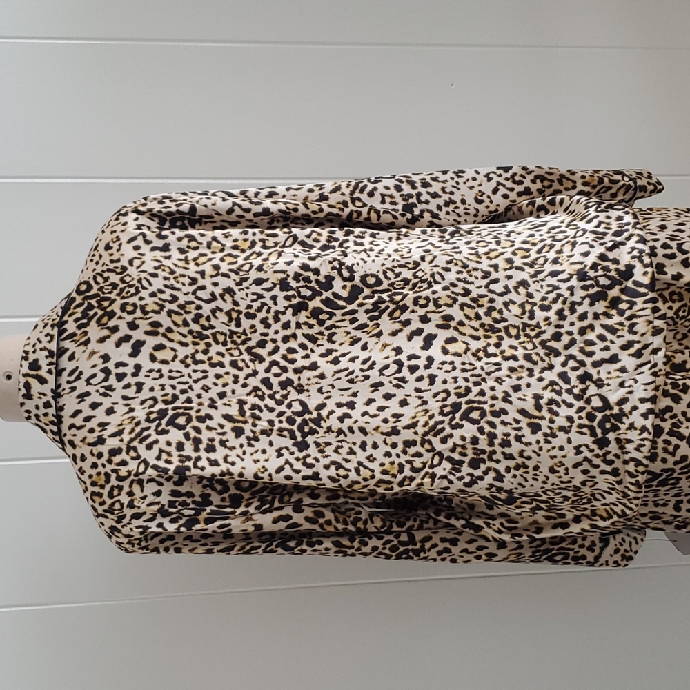 INC International Concepts Intimates Cheetah 🐆 Pajama Night ware - Picture 9 of 14